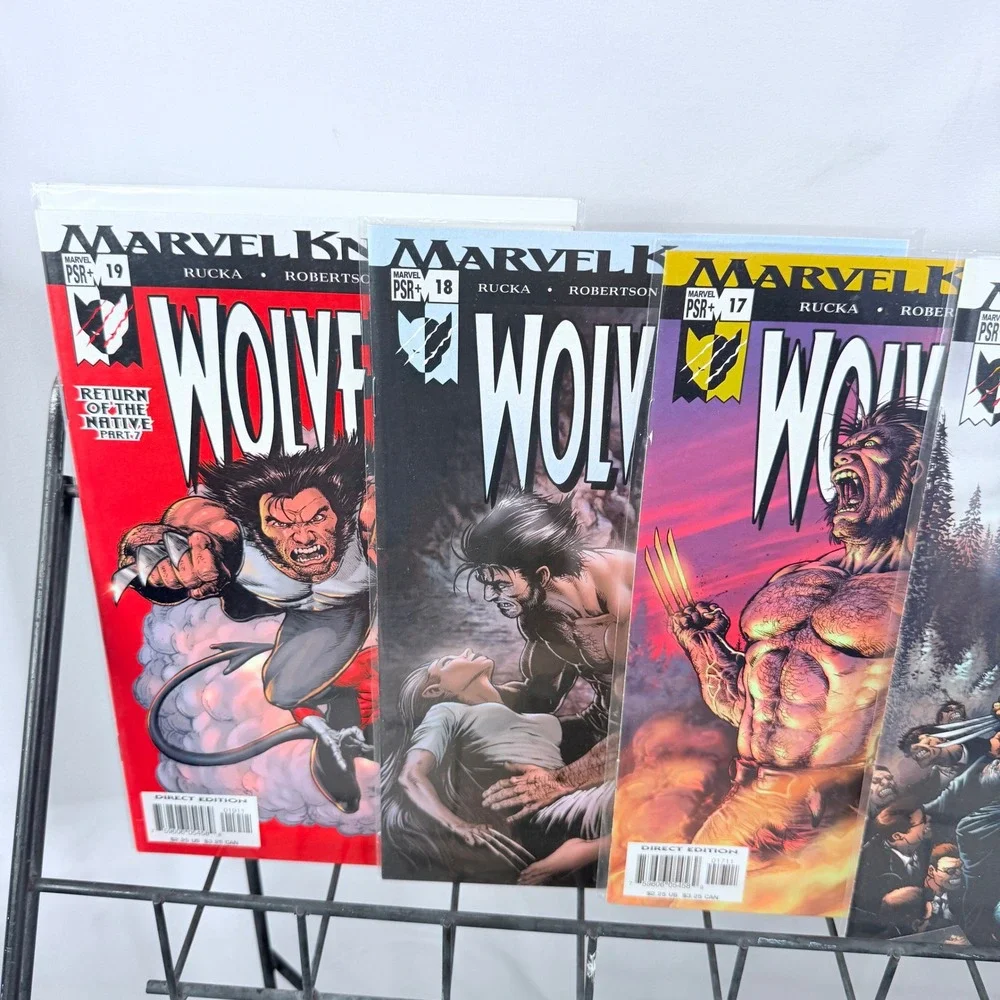 Marvel Knights Wolverine 1-3 5 7-11 13-19 Lot Greg Rucka Brotherhood Native